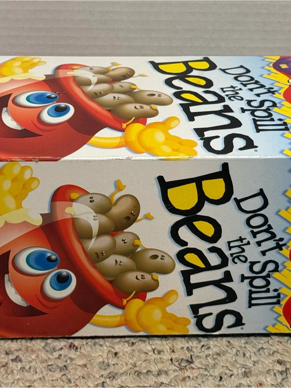 Milton Bradley Don't Spill the Beans Children's Game 1999 Complete In Box